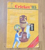 Cricket 1985 - Signed Australian Tour Souvenir Season Guide by 17 Tour Players