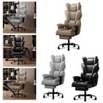 Executive Office Work Chair Gaming Chair with Footrest & Pillows Max Load 150kg
