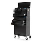 SGS Mechanics 13 Drawer Large Tool Box Chest & Roller Cabinet, Steel Secure Lock