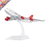 1/400 16cm Virgin Atlantic B747 Airplane Model Alloy Diecast Aircraft Display