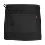 Half Apron Kitchen Cooking Waist Apron with 2 front Pockets UK Stock