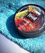 RED VENOM  CLASSIX CAR WAX 200ml. DEEP SHINE SUPER HIGH CARNAUBA SHOW WAX.