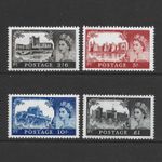 1963 2/6 - £1 multiple crown wmk, fine unmounted mint.  SG595a-598a. Post free.