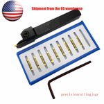 Lathe Grooving Tool round head Cut-Off MRGN200 Carbide Inserts For MGEHR