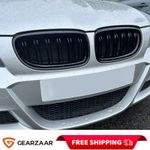 For BMW E90 E91 3 Series Saloon 2009-2011 Front Kidney Grille Grill Gloss Black