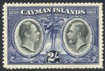 Cayman Is 1932 2/- SG93 Mint u/m Cat £50