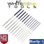 BlueSpot Round Flexible Diamond File Set 12 Piece