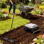 Levelawn Tool Lawn Leveling Rake Heavy Duty Effort Saving Lawn Level Tool Black
