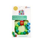 THE VERY HUNGRY CATERPILLAR SILICONE TEETHER TOY - GREAT GIFT - NEW