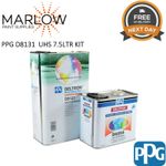 PPG DELTRON D8131 UHS CLEARCOAT & D8254 HARDENER KIT 7.5LTR