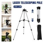 1.5M Aluminum Laser Level Tripod Adjustable Height Stand w/ Bag for laser Level