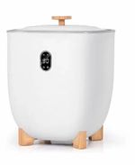 Cowsar 20L Towel Warmer Heated Bucket Stainless Steel LCD Timer Auto Shut-Off