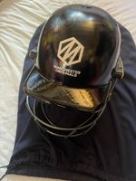 The Hundred Masuri Titanium Cricket Helmet Signed Sir James Anderson 
