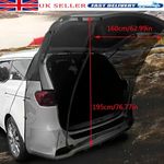 Car Tailgate Fly Screen Mesh Boot Mosquito Net For SUV Campervan Estate