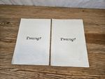 TWANG!! 1965 LIONEL BART MUSICAL PROGRAMME PAIR BARBARA WINDSOR CORBET BRESSLAW
