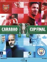 MANCHESTER CITY V ARSENAL CARABAO CUP FINAL PROGRAMME 2026 - PRE-ORDER .
