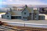 N Gauge : Toddelton Station building based on a 1862 design in Shropshire