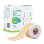 Silicone Scar Sheets Tape Roll 4cm x 1.5m Reusable Surgery Marks Skin Care UK