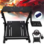 Steering Wheel Stand Height Adjustable Racing Wheel Stand Wheel Stand Bare Frame