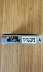 4x GENUINE NGK LASER IRIDIUM PREMIUM SPARK PLUGS DILKAR7E9HS / 95003