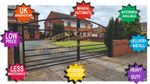Driveway Gates  / Aluminium Gates / Automatic gate/ Composite Gate / Cheap Gates