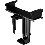 SAPIEN Under Desk PC Tower Holder Mount Adjustable Rotates with Sliding Track