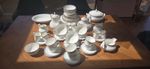 Vintage St Michael Felsham Bone China Full Dinner & Tea Set 69 Piece M&S 1980s