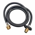 Propane Adapter Hose Sturdy Connector Easy for Grills