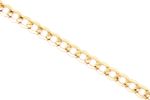 9ct Solid Gold Classic Curb Bracelet 5.6mm Thickness Made in Italy UK Hallmarked