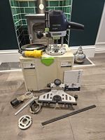 Festool OF 1400 EQ 110V Corded Plunge Router with Systainer T-Loc 574344