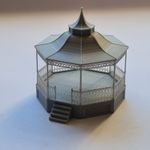Model Railway BandStand building Kit 1:76 OO gauge/scale