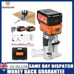 Cordless Wood Router 2X 4.0Ah Battery Palm Router Brushless Electric Portable