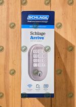 Schlage Arrive Smart WiFi Deadbolt Lock Century Satin Nickel Keyless Entry NEW