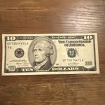 306 NEW 1995 VINTAGE UNCIRCULATED $10.00 Dollar Bills Federal Reserve Notes