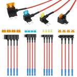 Fuse Holder Car Add A Circuit Fuse ATO ATC ATM Fuse Adapter Jumper For Cars Boat