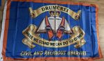 Loyalist flag Drumcree 5x3  loyalist orange border