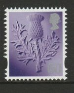 S118 60p Thistle ~ SCOTLAND Regional Unmounted Mint GB