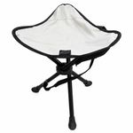 TRAVEL SEAT 3 LEG LIGHTWEIGHT FOLDING TRIPOD CAMPING HIKING STOOL PORTABLE CHAIR