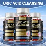 Uric Acid Cleanse - Tart Cherry, Citric Acid - Kidney Health, Detox & Cleanse