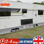 ADJUSTABLE CARAVAN DRAUGHT SKIRT WITH STORAGE POCKET 600CM MAX LENGTH 60CM DEPTH