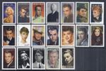 Legends of Hollywood Complete Set of all 20 - 1995-2016 - MNH, Post Office Fresh