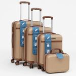 Hard Shell ABS Suitcase Set 4Wheel Cabin Luggage Travel Trolley 14/20/24/28"