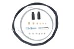 AS3 VENHILL UNIVERSAL SINGLE THROTTLE CABLE KIT 1.35 METRES 5MM OUTER BLACK