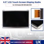 TDO-WVGA0633F00045 6.5'' Touchscreen Display for MIB STD2 NAV 200 684 Radio New