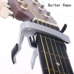 SILVER Aluminium Guitar Capo Quick Change For Acoustic, Classic, Electric tuner