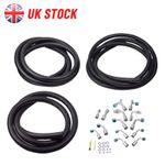 Universal A/C Air Conditioning Ext Length Hoses & Fittings & O-rings Kit For A/C