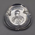 Antique Solid Silver King Edward Pin Dish by James Fenton 1901