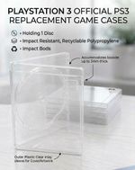 25 x PlayStation 3 Official PS3 Replacement Game Cases Brand New Premium Covers