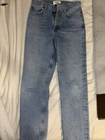 AGOLDE Riley Jeans Women’s 23 | High Rise Straight | 100% Organic Cotton Denim