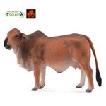 Brahman Red Cow Cattle Farm Animal Toy Model Figure by CollectA 88600 New